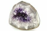 Dark Purple Amethyst Geode - Uruguay #275648-1